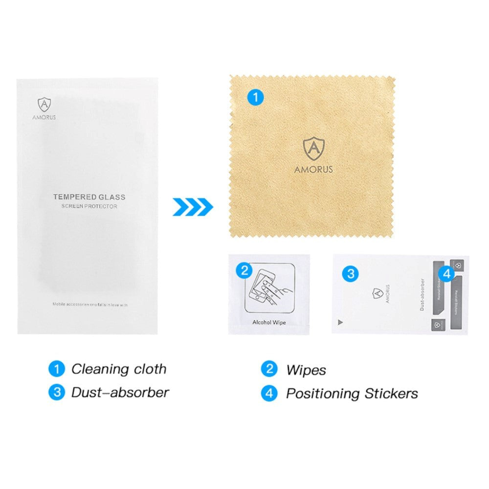 OnePlus 11 / 10 Pro / 9 Pro AMORUS Nano Optics m. Flytende UV - Herdet glass - Gjennomsiktig
