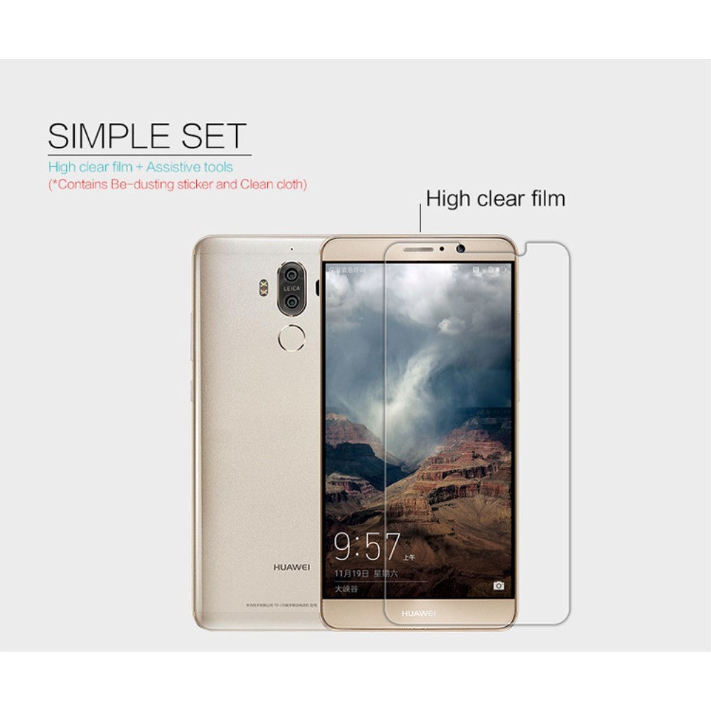 Huawei Mate 9 NILLKIN Anti-fingeravtrykk skjermbeskytter