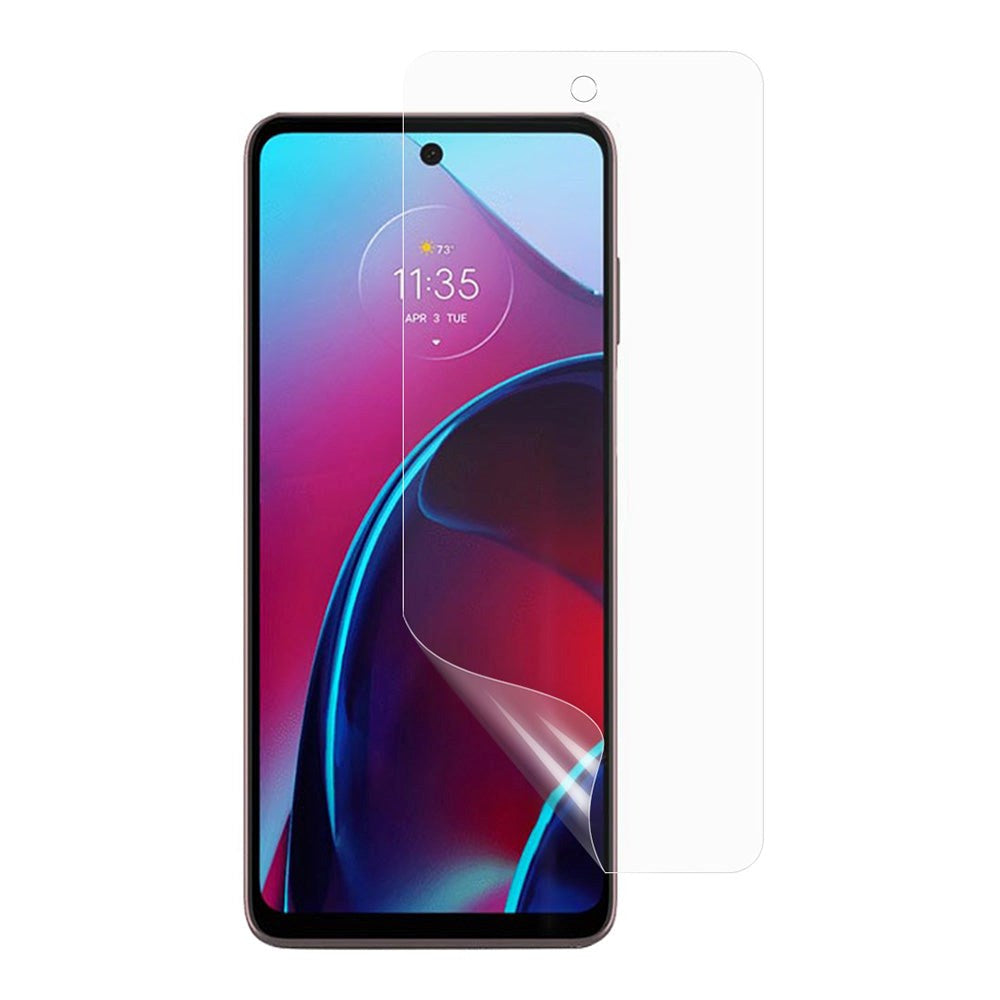 Motorola Moto G Stylus (2022) Case-Friendly Beskyttelsesfilm - Gennemsigtig