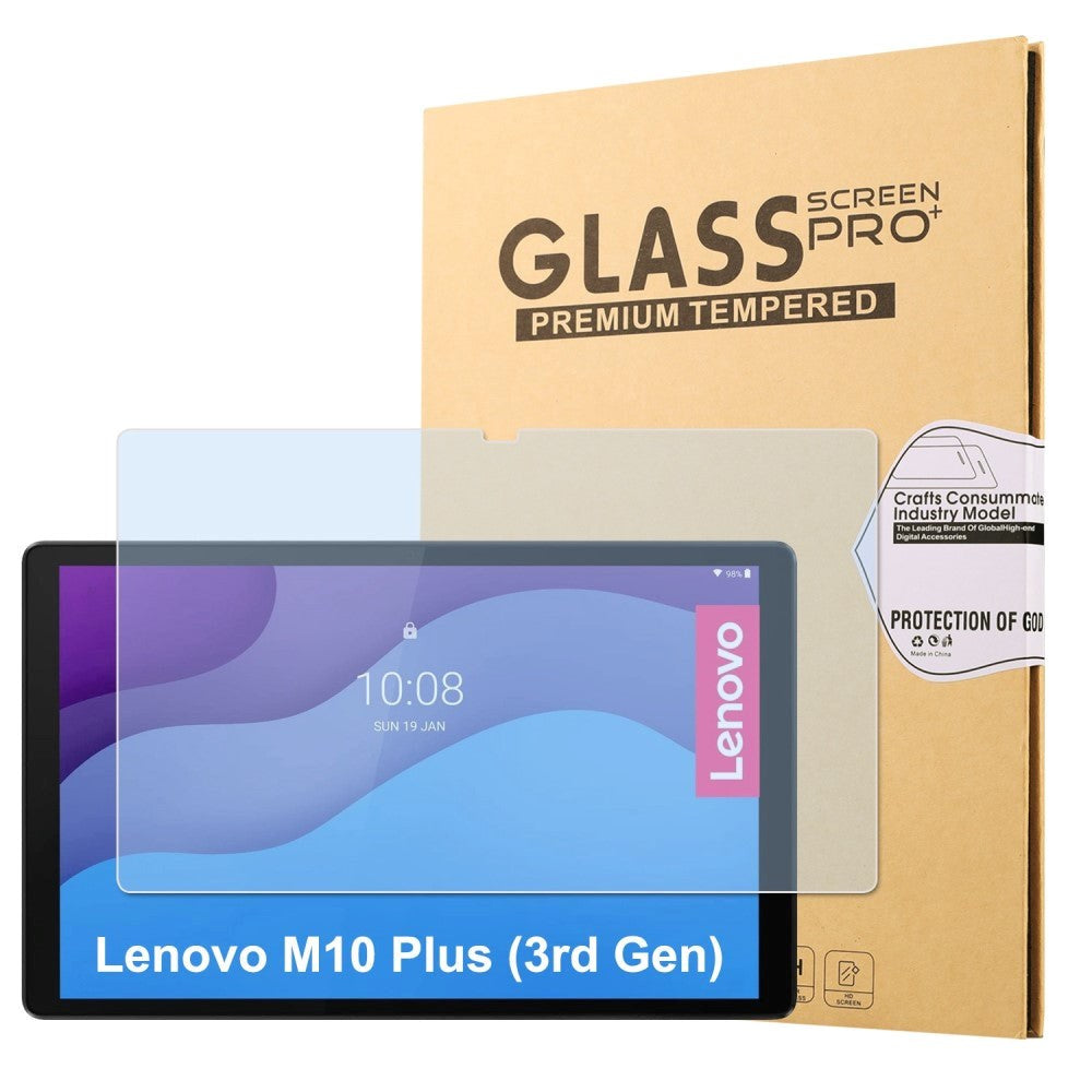Lenovo Tab M10 Plus (3. generasjon) 10,6" (TB-125F/128F) Full-Fit skjermbeskytter - gjennomsiktig