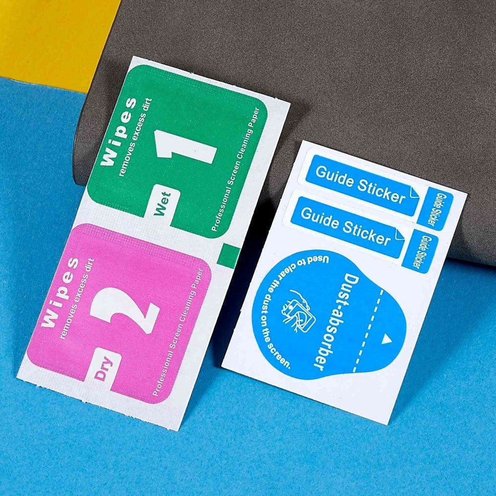 iPhone 14 RURIHAI Skjermbeskytter i herdet glass - Dekselvennlig - Gjennomsiktig