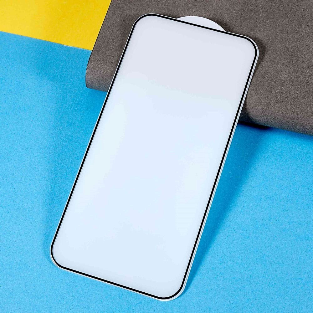 iPhone 14 Pro RURIHAI Full-Fit herdet glass - skjermbeskytter - svart kant