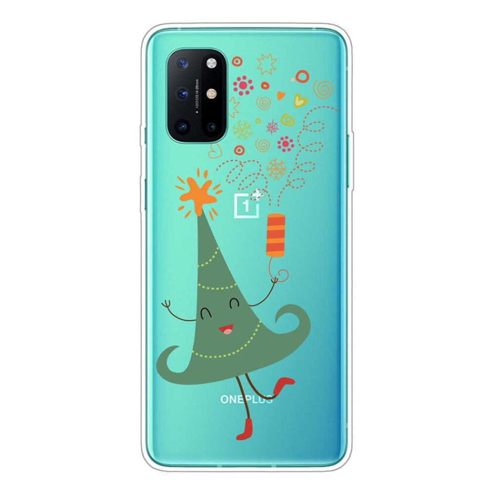 OnePlus 8T fleksibelt plast juledeksel - juletre