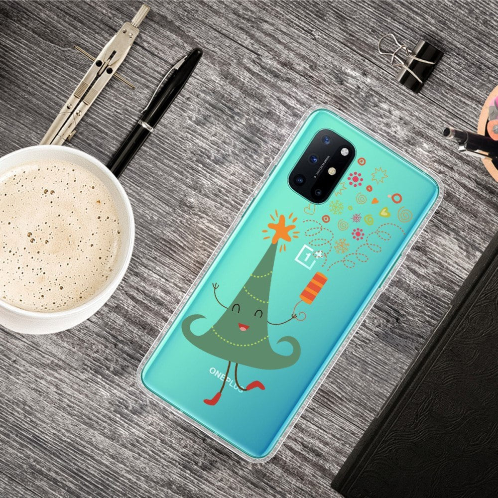 OnePlus 8T fleksibelt plast juledeksel - juletre