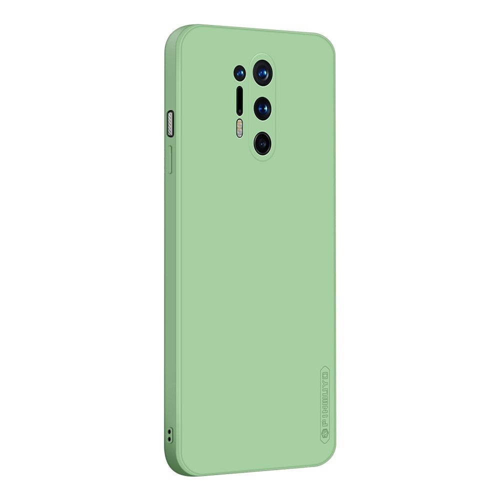 OnePlus 8 Pro Pinwuyo Silikone Bagside Cover - Grøn