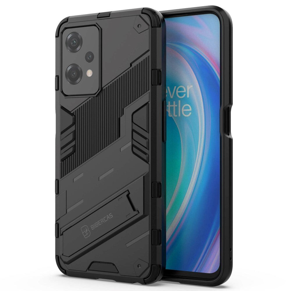 OnePlus Nord CE 2 Lite (5G) Hybrid Craftsman Bakdeksel m. Stativ - Svart