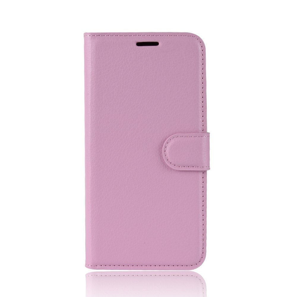 Nokia 3.2 Leather Flip Cover m. Lommebok - Rosa