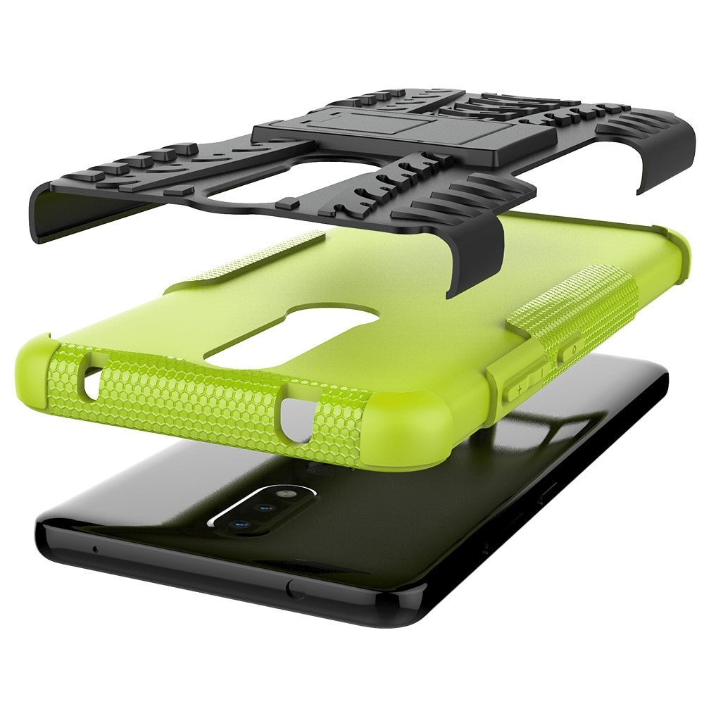 Nokia 2.4 Craftsman-deksel m. Stativ - Svart / Grønn