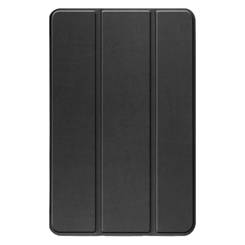 Nokia T20 Tri-fold Flip Leather Cover m. Sleep Function - Svart