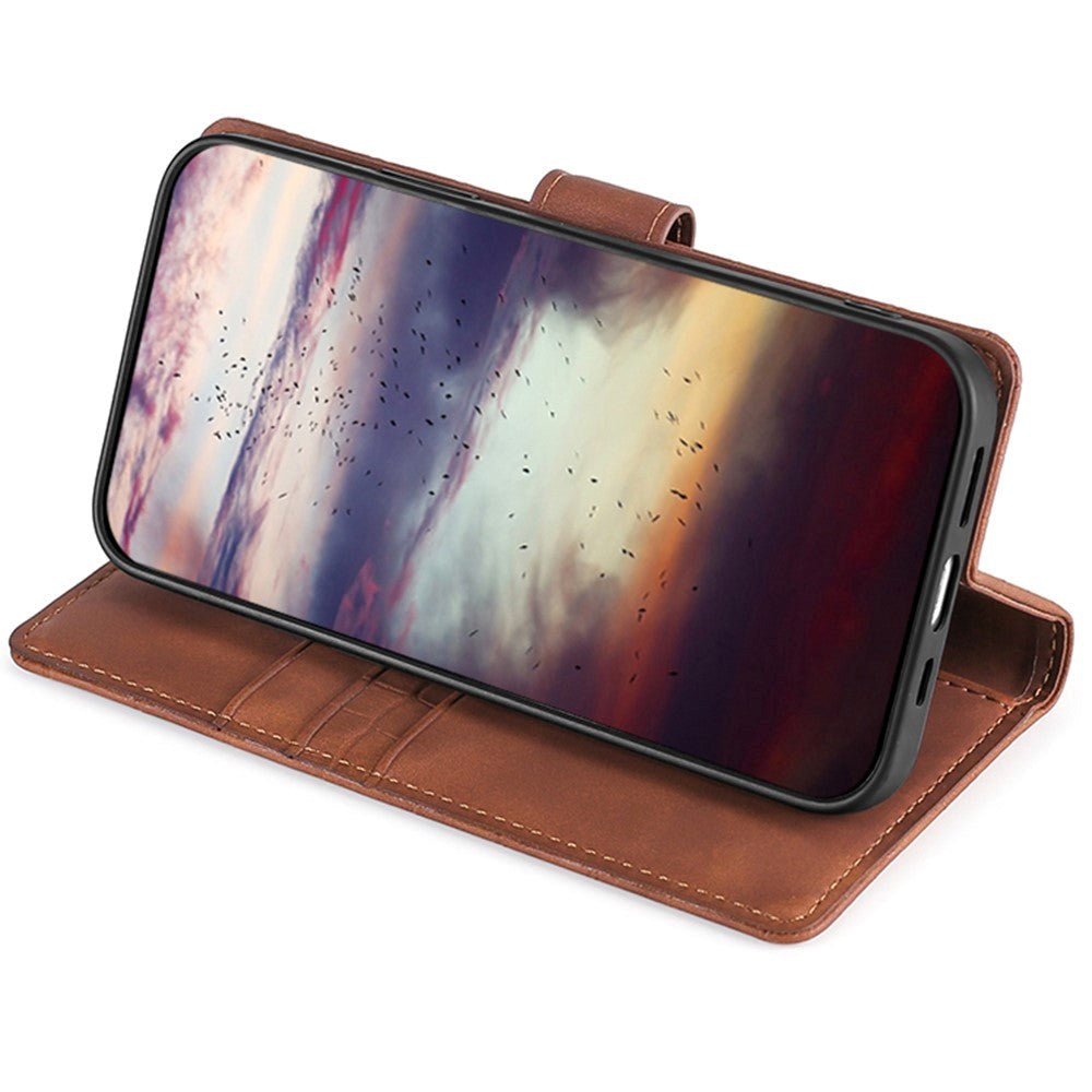 TCL 20L flipdeksel m. Crocodile Leather Look - Brun