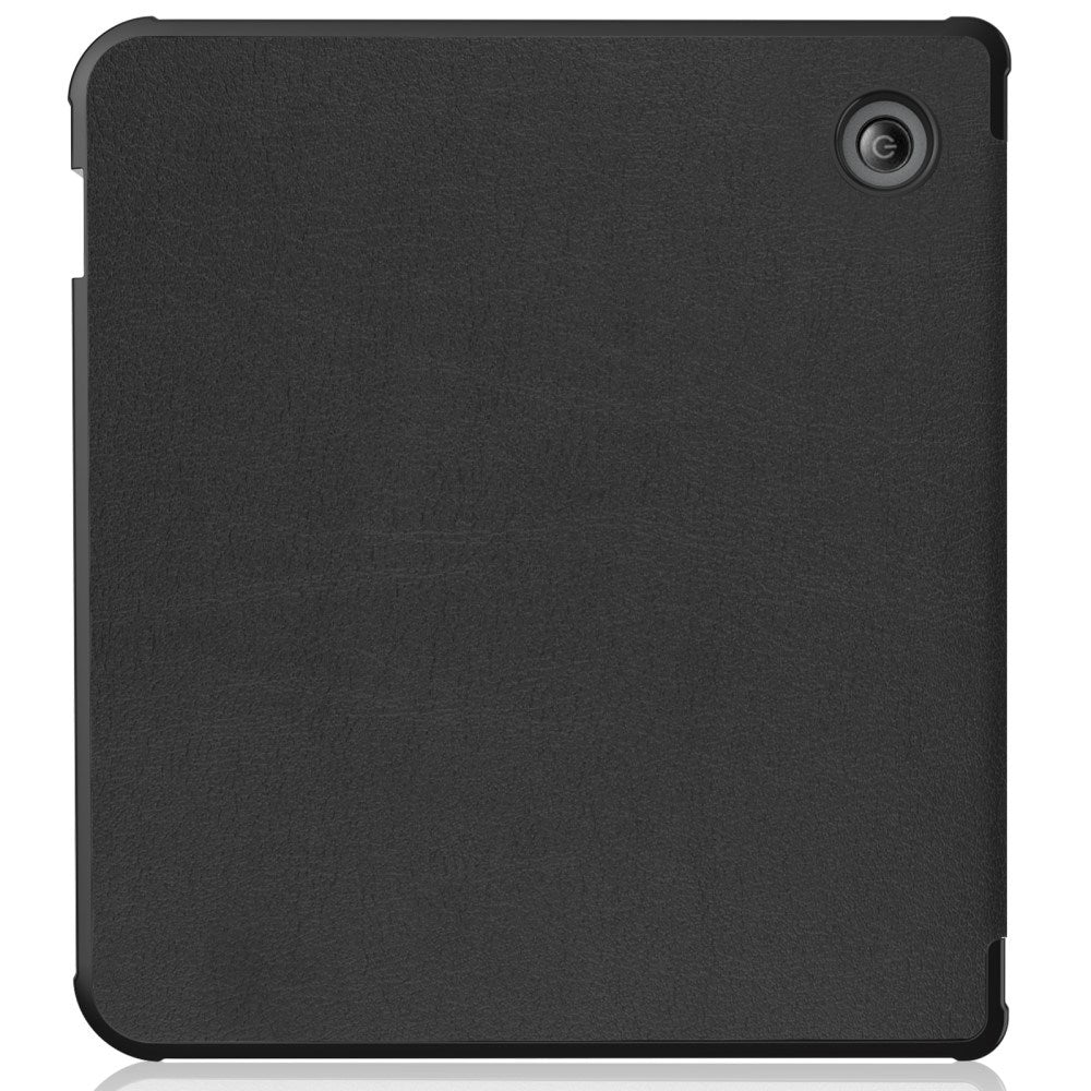 Kobo Libra 2 Origami Kunstlæder Flip Cover - Sort