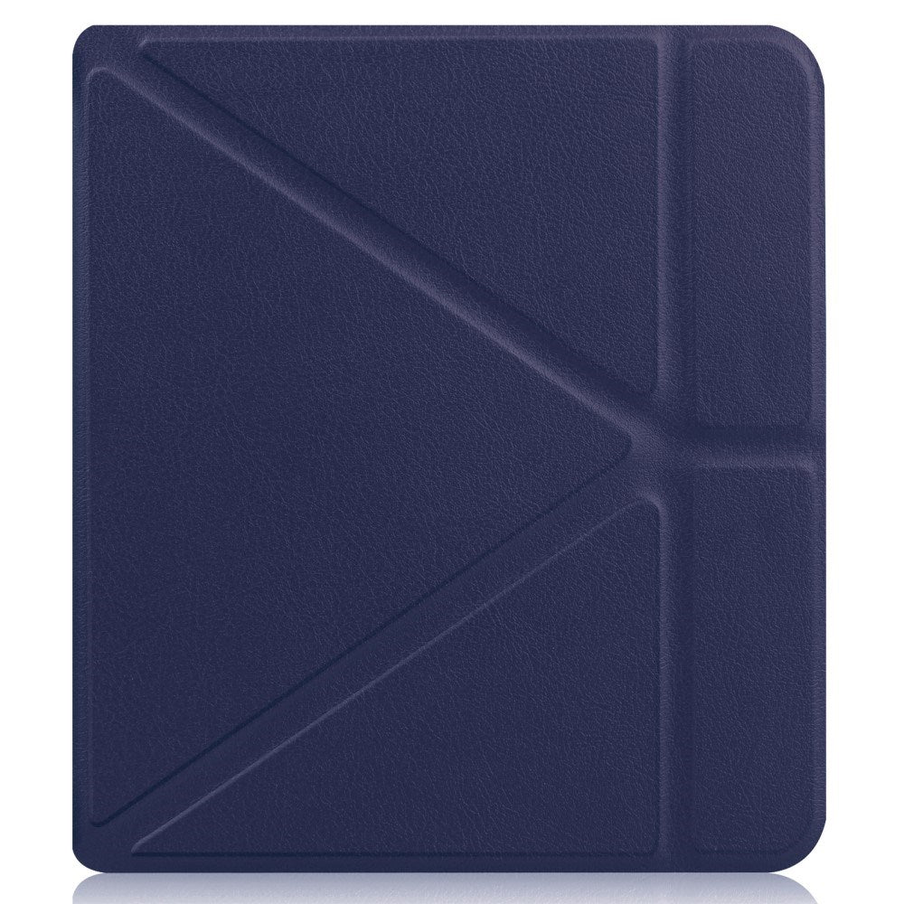 Kobo Libra 2 Origami Leathette Flip Cover - Blå