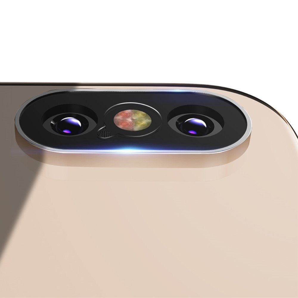 Apple iPhone Xs Max herdet glass kameralinsebeskyttelse
