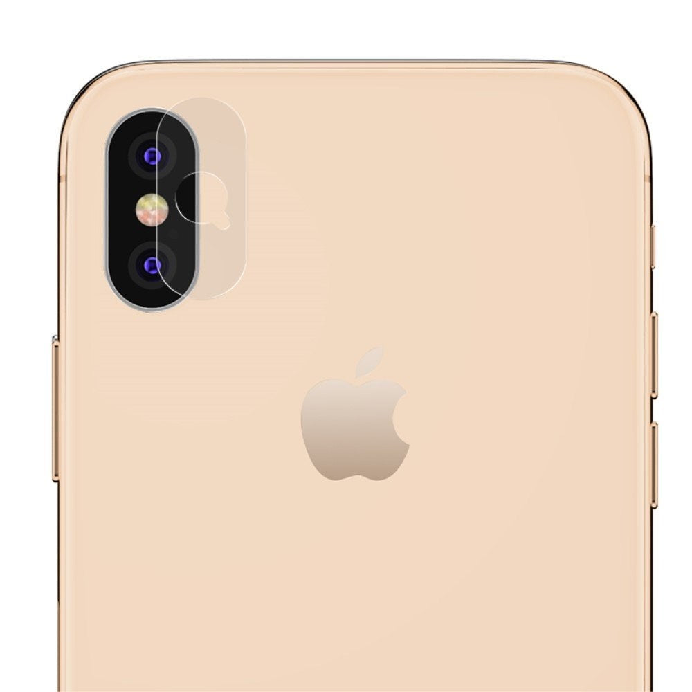 Apple iPhone Xs Max herdet glass kameralinsebeskyttelse