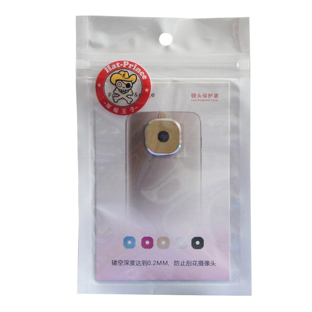 Samsung Galaxy S7/S7 Edge HAT PRINCE Kameradeksel - Gull