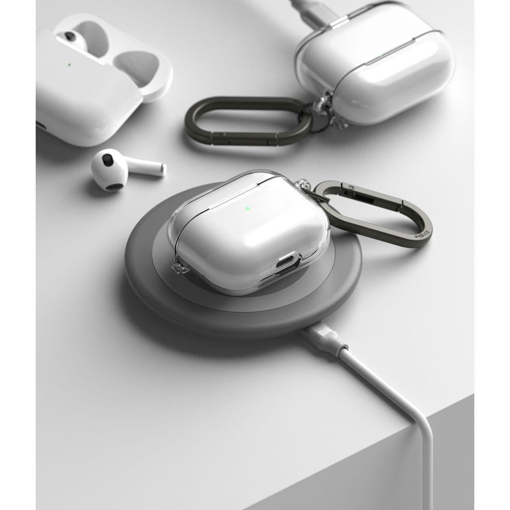 Ringke Apple AirPods (3.gen) Hinge Cover - Gennemsigtig