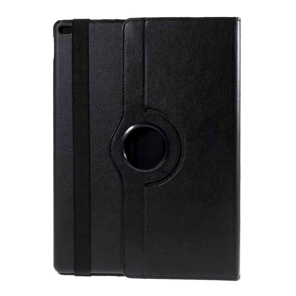 EIDERWOOD iPad Pro 12.9" (2015) Kunstlæder Flip Tablet Cover m. Ståfunktion - Sort