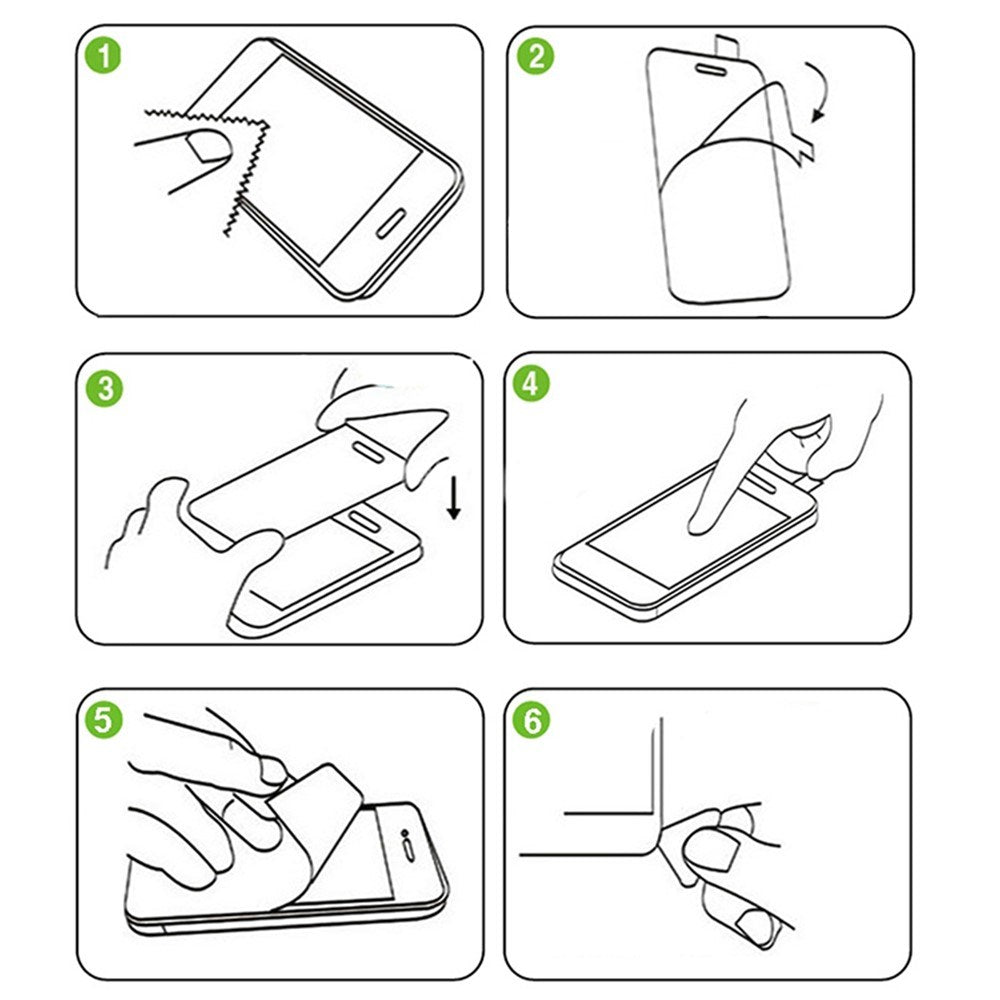 Hærdet Beskyttelsesglas til iPhone SE / 5 / 5s / 5c - Gennemsigtig