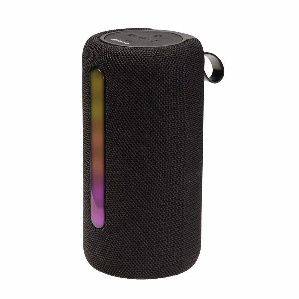 Denver Mini Bluetooth Højttaler m. LED Lys - Sort