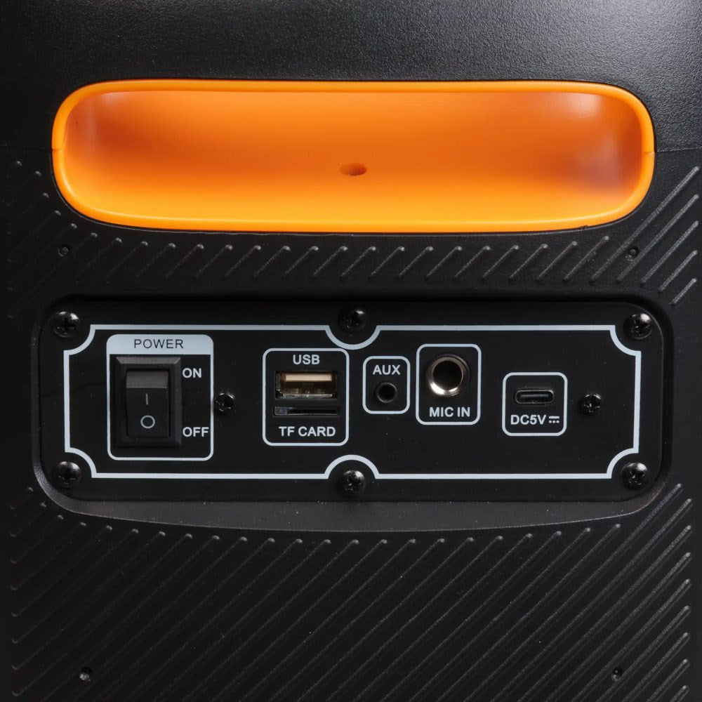 Denver Bluetooth Højttaler m. Indbygget Lys - Sort
