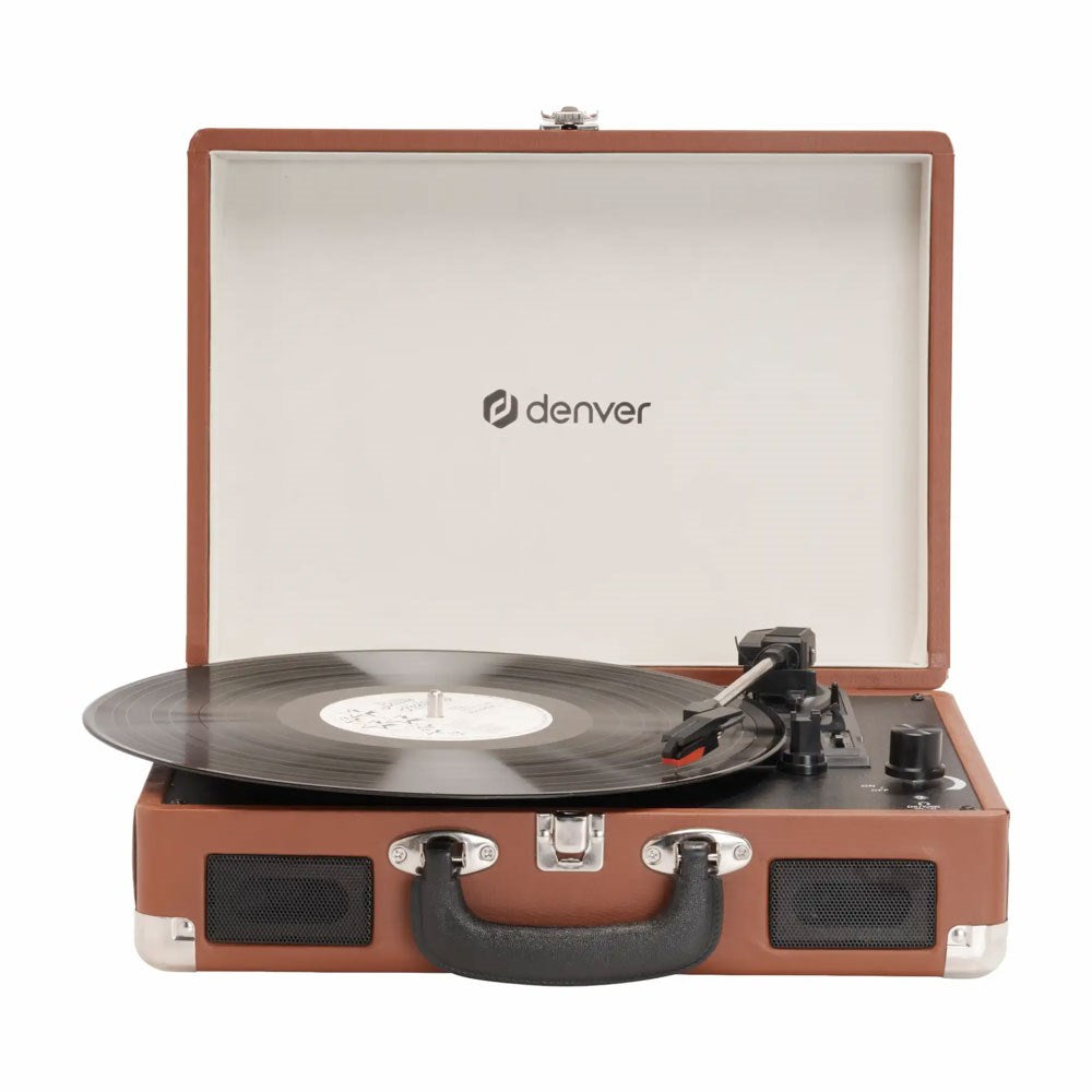 Denver VPL-120 Vintage Pladespiller - Brun