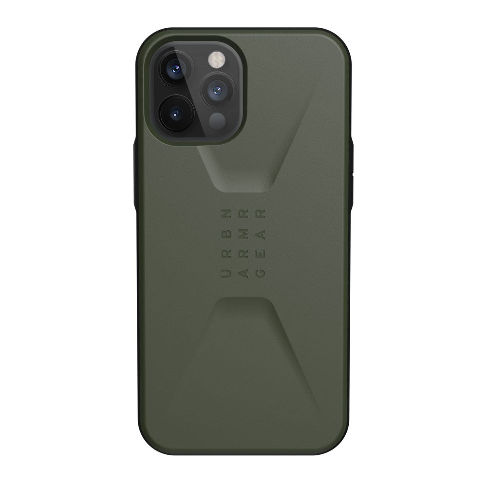 iPhone 12 Pro Max UAG CIVILIAN Series Bagside Cover - Olive