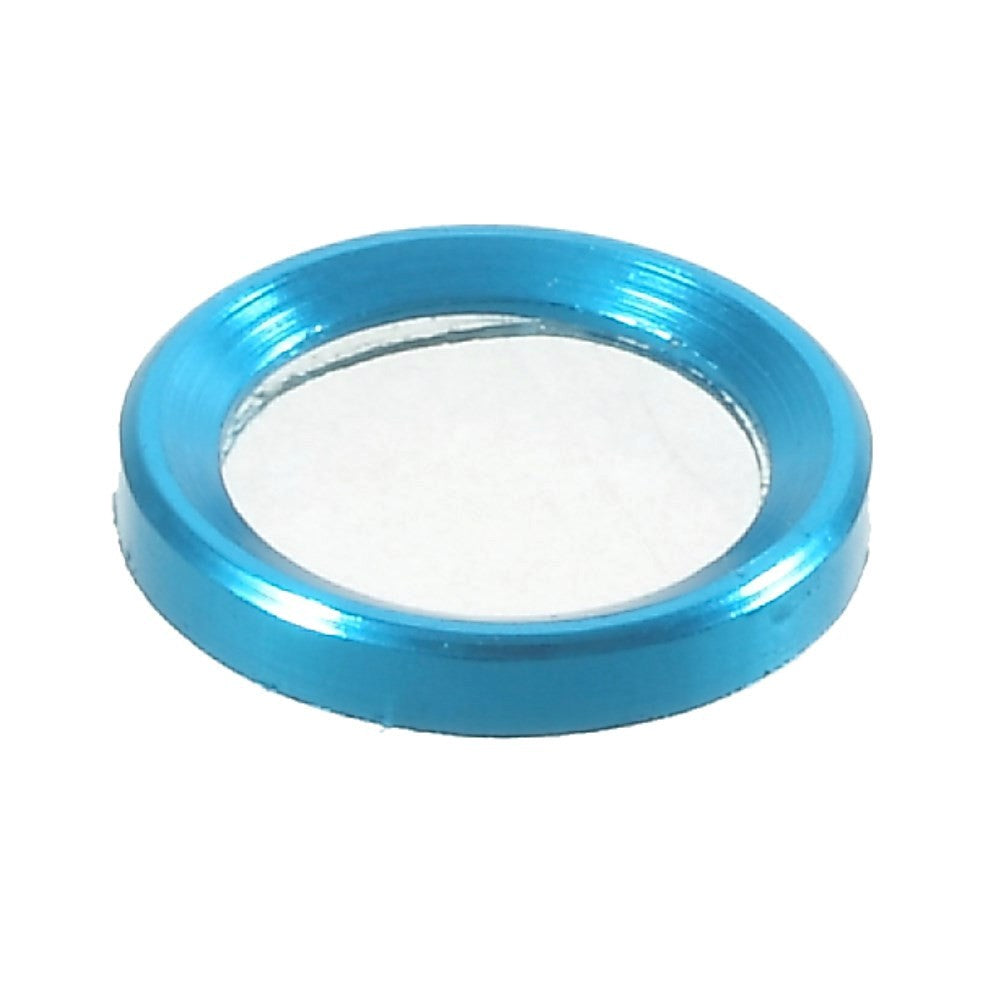 iPhone 6 Plus / 6s Plus Bakre kameralinse Metallbeskyttelsesring Blå