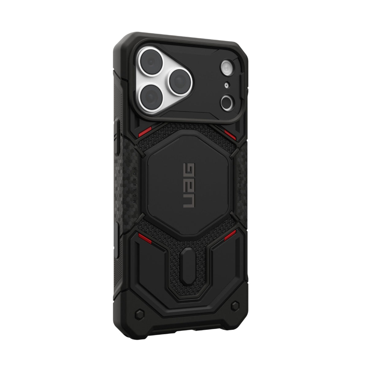 UAG iPhone 18 Pro Max / 17 Pro Max Monarch Pro Mobil Cover - MagSafe Kompatibel - Kevlar Black