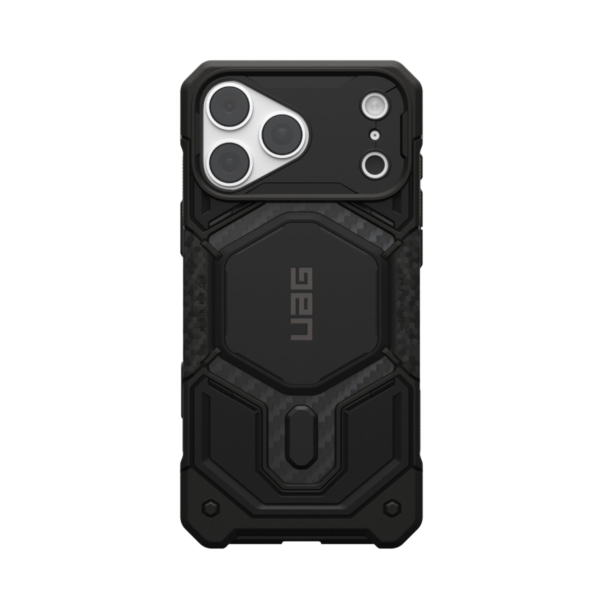 UAG iPhone 18 Pro Max / 17 Pro Max Monarch Pro Mobil Cover - MagSafe Kompatibel - Carbon Fiber