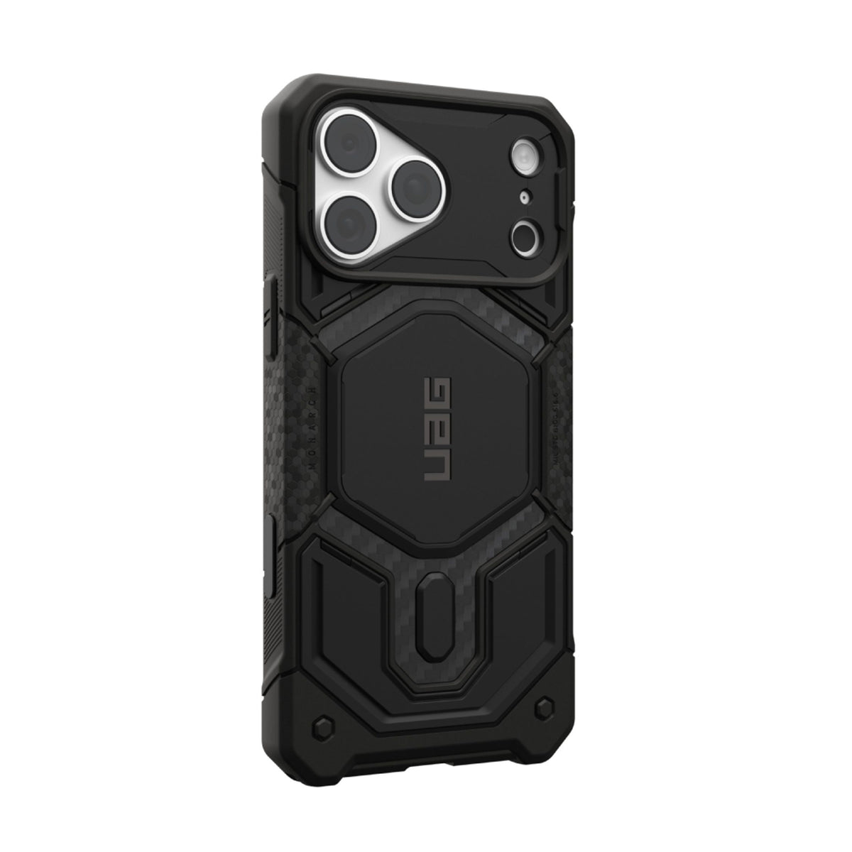 UAG iPhone 18 Pro Max / 17 Pro Max Monarch Pro Mobil Cover - MagSafe Kompatibel - Carbon Fiber