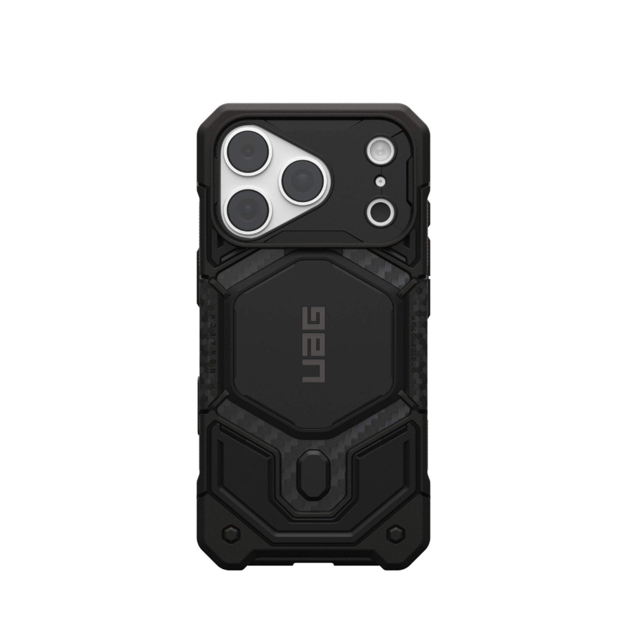 UAG iPhone 18 Pro / 17 Pro Monarch Pro Mobil Cover - MagSafe Kompatibel - Carbon Fiber