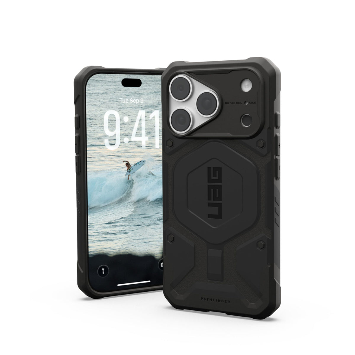 UAG iPhone 18 Pro / 17 Pro Pathfinder Håndværker Cover - MagSafe Kompatibel - Sort