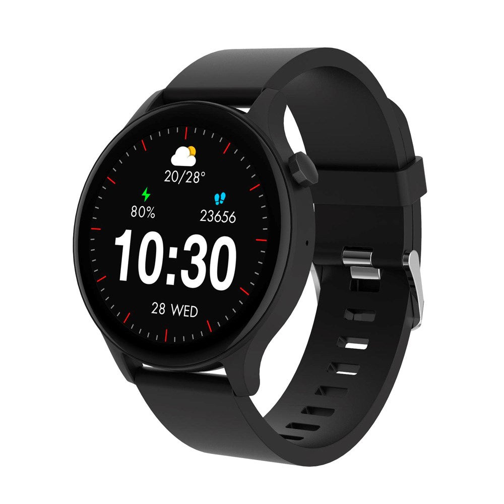 Denver Bluetooth Smartwatch med Sundhedssporing og Stemmekontrol - Sort