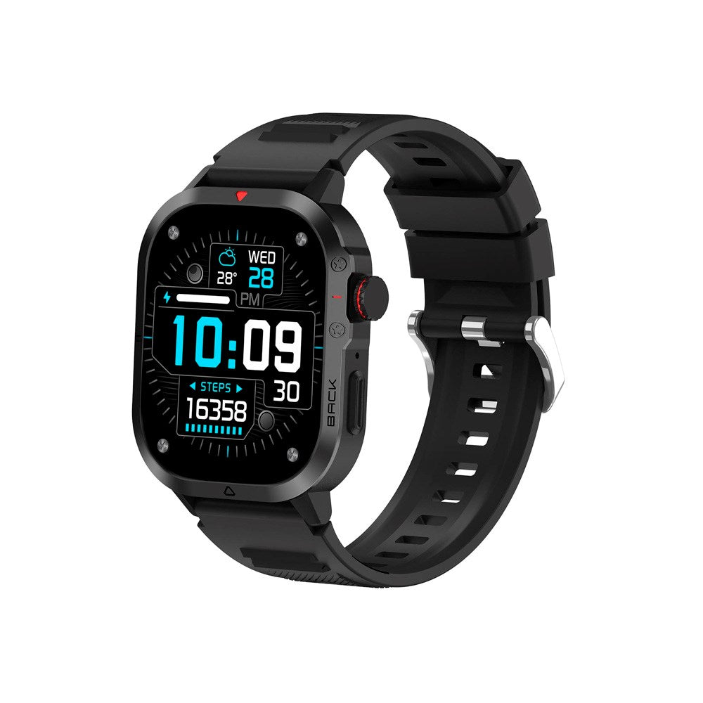 Denver Smartwatch m. Bluetooth - Indbygget Sundhedsmåler - Sort