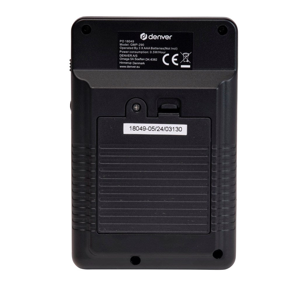 Denver GMP-290 Gamepad Spillekonsol - 200 Indbyggede Spil - Sort