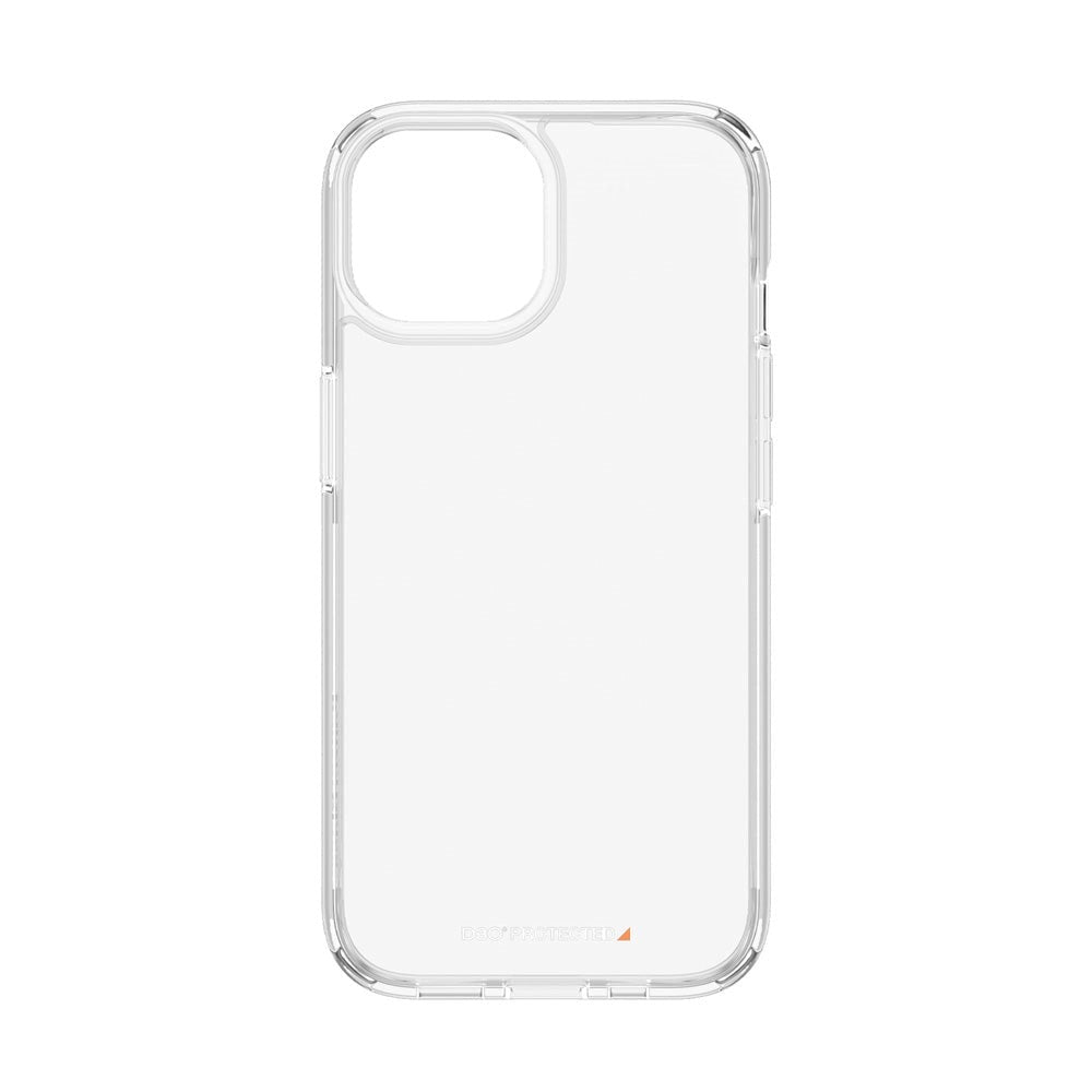 iPhone 15 Bagside Cover PanzerGlass D3O Bio HardCase - Gennemsigtig
