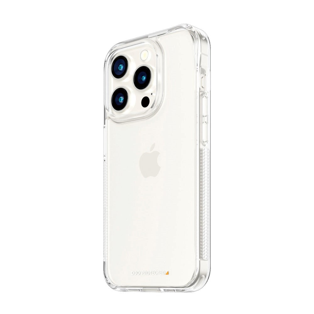 iPhone 15 Pro Bakdeksel PanzerGlass D3O Bio HardCase - Gjennomsiktig