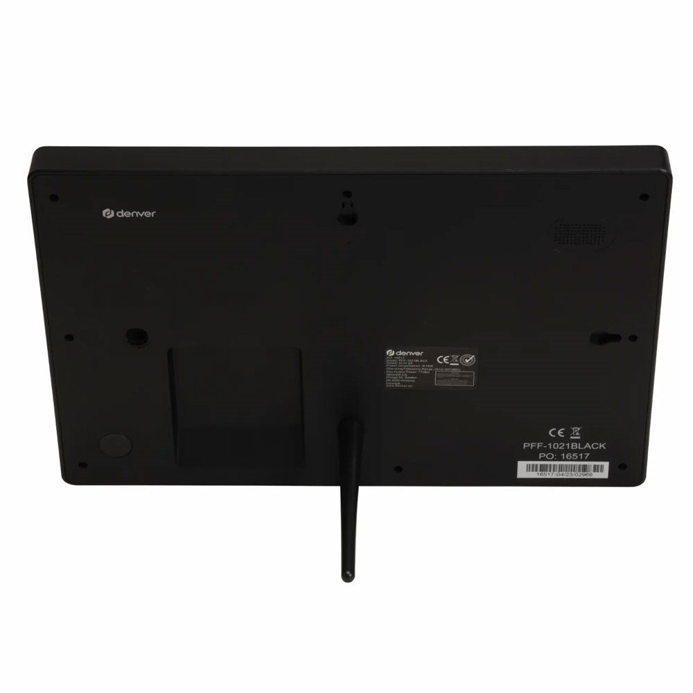 Denver PFF-1021 10.1" Digital Frameo WiFi Fotoramme - Sort
