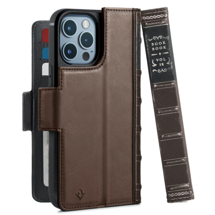 iPhone 13 Pro Max Twelve South BookBook Cover - Brun