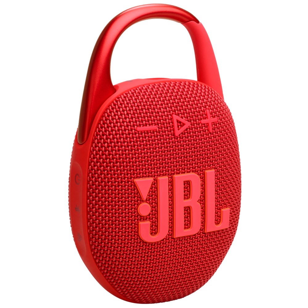JBL Clip 5 Bluetooth-høyttaler m. Karabinhage - Rød