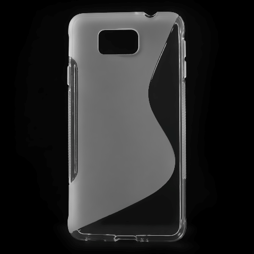 Samsung Galaxy Alpha S-Shape TPU-deksel gjennomsiktig