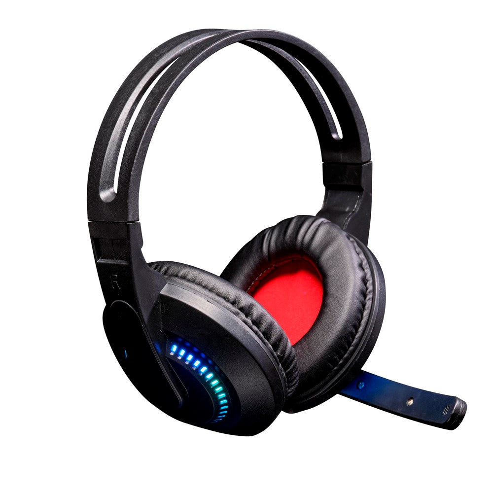 Denver Headset til Gaming m. Indbygget LED-Lys - Sort