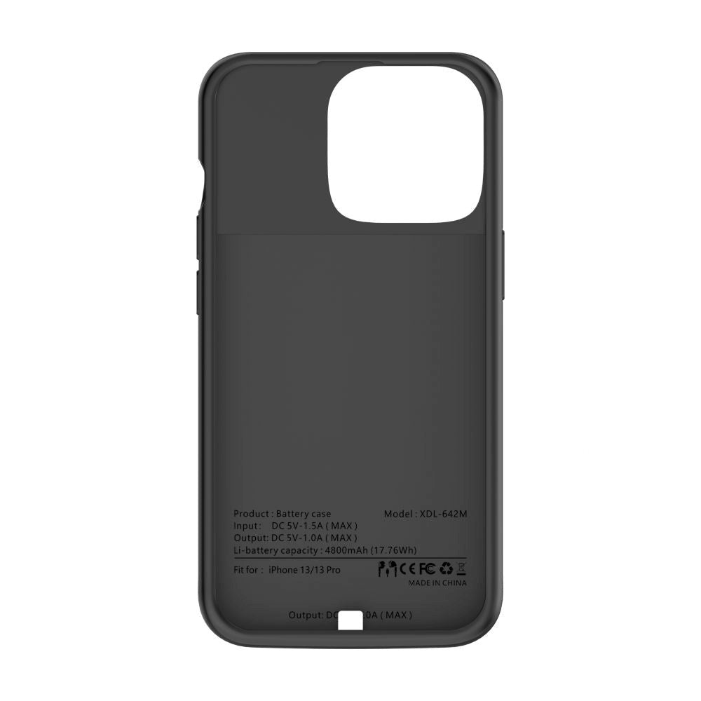 iPhone 13 Pro Tech-Protect Batteri Bakdeksel 4800 mAh - Svart