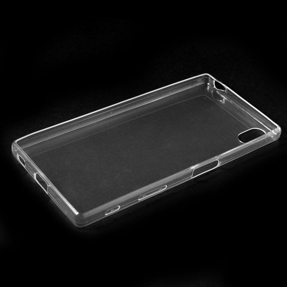 Sony Xperia Z5 Slim Glossy 0,6 mm. Deksel Gjennomsiktig