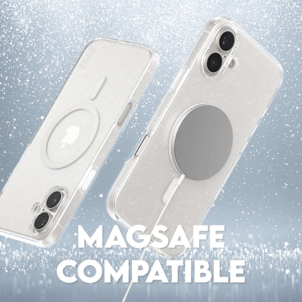 CARE by PanzerGlass iPhone 16 FLAGSHIP Urban Combat-deksel - MagSafe-kompatibel - Star Lit / White