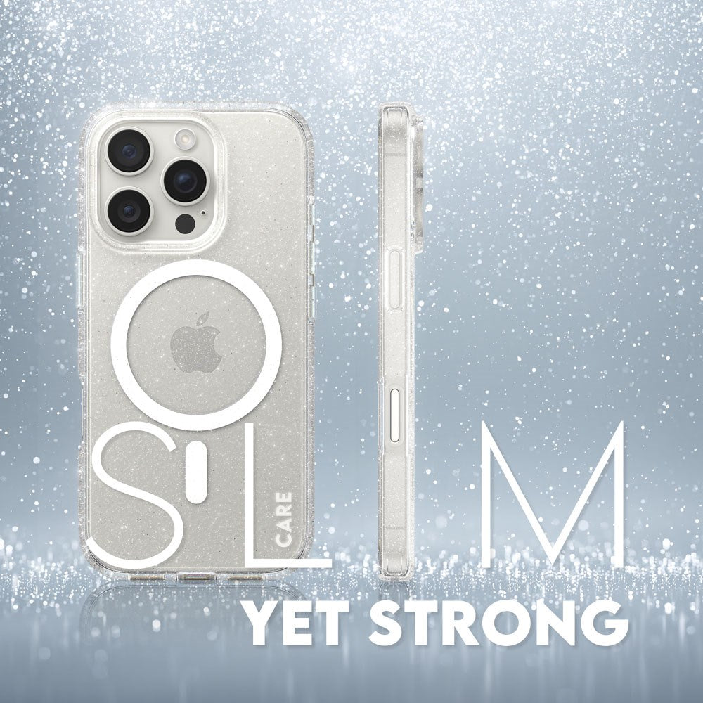 CARE by PanzerGlass iPhone 16 Pro FLAGSHIP Urban Combat-deksel - MagSafe-kompatibel - Star Lit / White