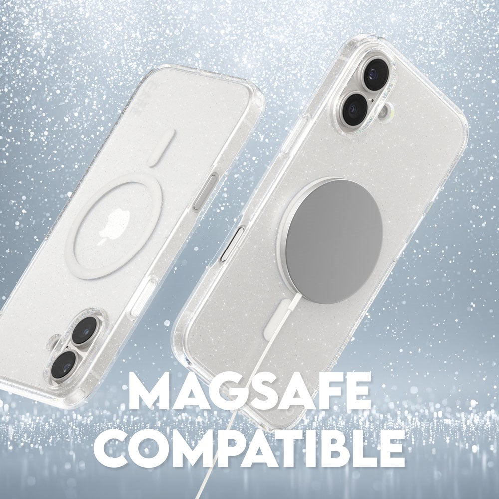CARE by PanzerGlass iPhone 16 Plus FLAGSHIP Urban Combat Cover - MagSafe Kompatibel - Star Lit / White