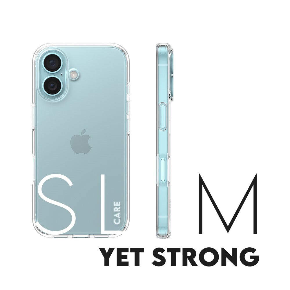 CARE by PanzerGlass iPhone 16 FLAGSHIP Urban Combat-deksel - Gjennomsiktig