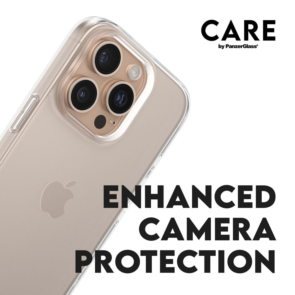 CARE by PanzerGlass iPhone 16 Pro FLAGSHIP Urban Combat-deksel - Gjennomsiktig