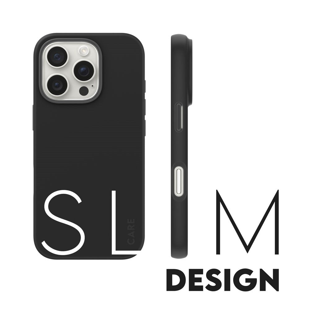 CARE by PanzerGlass iPhone 16 Pro FASHION Fearlessly Fashionable Cover - Black